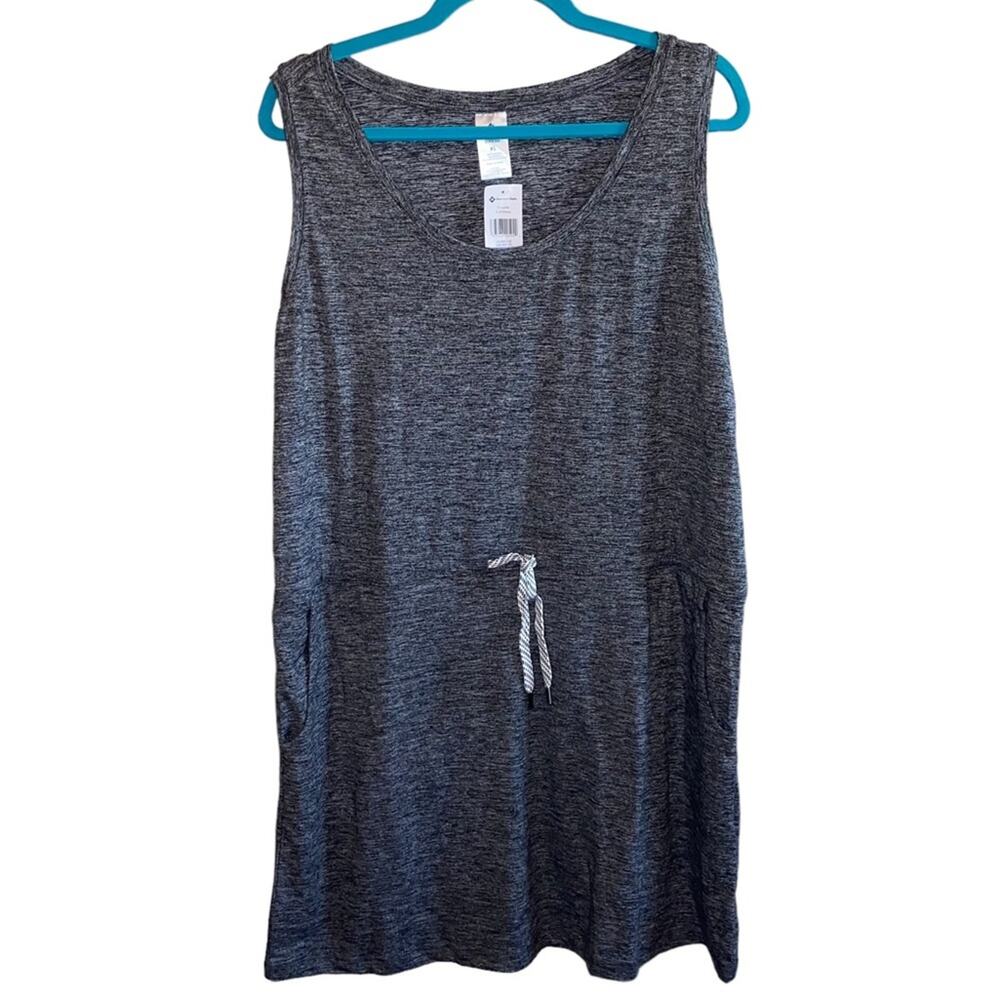 NWT‎ Member's Mark Favorite Soft Dress XL Gray Sleeveless